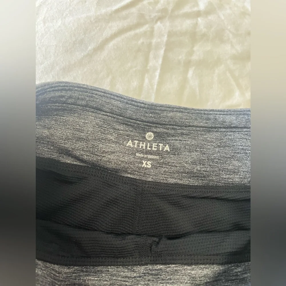 Athleta | Women’s SZ XS | Gray Black Marl Skirt Skort | Tennis Golf Walking - Picture 3 of 7